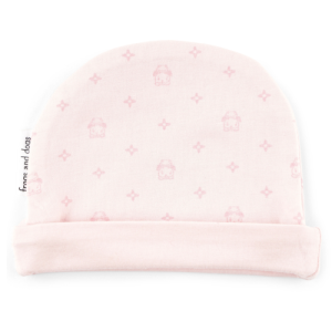 Frogs & Dogs beanie basic roze