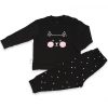 Frogs & Dogs pyjama kitty zwart