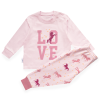 Frogs & Dogs pyjama horse love roze