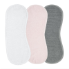 Meyco badstof spuugdoek schoudermodel lichtroze 3-pack 53x20 cm