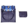 Shopper metallic paars - Afbeelding 2