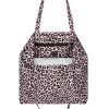 Shopper canvas luipaard off white - Afbeelding 2