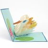 Papercrush pop-up wenskaart eenden familie - Afbeelding 3
