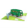 Papercrush pop-up wenskaart minibus - Afbeelding 3