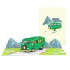 Papercrush pop-up wenskaart minibus - Afbeelding 5