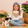 Hermann Teddy Collection knuffel Jack Russell 28 cm - Afbeelding 4