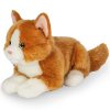 Hermann Teddy Collection knuffel kat rood 18 cm - Afbeelding 2