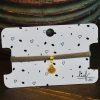 Lief label armband taupe lucky coin goud