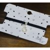 Lief label armband zwart big star zilver