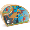 Scratch Europe contourpuzzel draak 4+