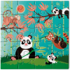 Scratch Europe magnetisch puzzelboek panda 3+ - Afbeelding 3