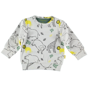 B.E.S.S. sweater aop animals wit