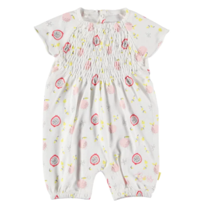 B.E.S.S. playsuit smock aop fruit