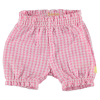 B.E.S.S. korte broek roze geruit Vichy