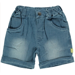 B.E.S.S. korte broek denim light wash