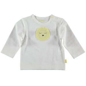 B.E.S.S. t-shirt long sleeve lion wit