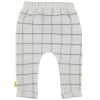 B.E.S.S. lange broek check wit - Afbeelding 2
