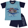 Fun2Wear shortama politie blauw