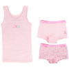 Funderwear hemd + shorts tijger roze