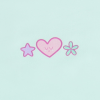 Funderwear hemd + shorts hearts groen - Afbeelding 3