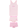Funderwear hemd + shorts hearts roze - Afbeelding 2