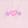 Funderwear hemd + shorts hearts roze - Afbeelding 3