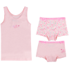 Funderwear hemd + shorts paard roze