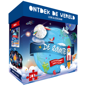 Lantaarn puzzel ontdek de wereld de ruimte