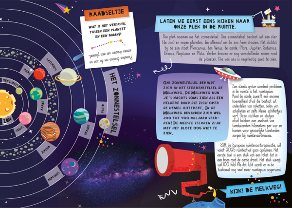 Lantaarn puzzel ontdek de wereld de ruimte - Afbeelding 4