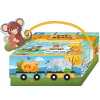 Lantaarn puzzeltrein babydieren 3+