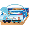 Lantaarn puzzeltrein dieren in het water 3+