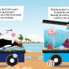 Lantaarn puzzeltrein dieren in het water 3+ - Afbeelding 2