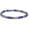 Fortuna Beads armband Italia Blue Spot Stone