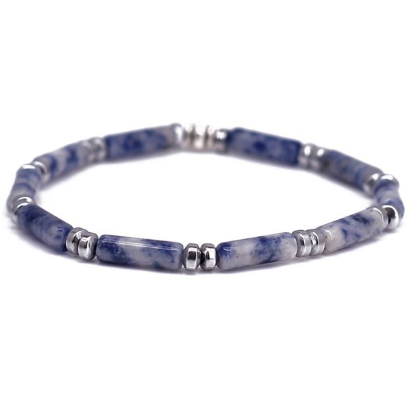 Fortuna Beads armband Italia Blue Spot Stone - Afbeelding 2