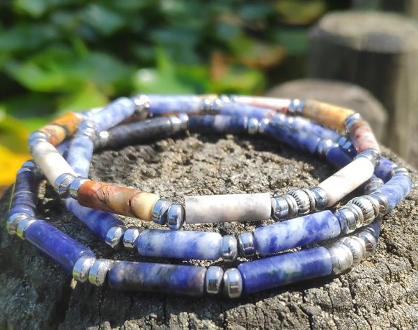 Fortuna Beads armband Italia Blue Spot Stone - Afbeelding 7