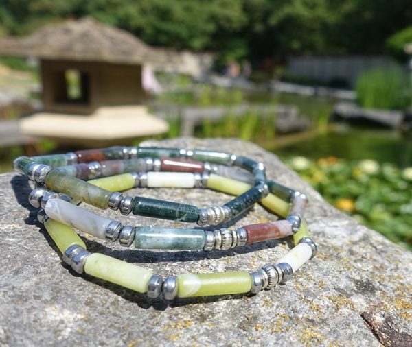 Fortuna Beads armband Italia Indian Agate - Afbeelding 5