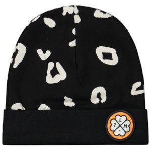 Lucky no.7 muts luipaard zwart