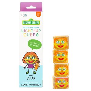 Glo Pals Sesamstraat glo pal Julia 4pc