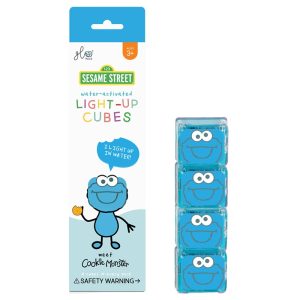 Glo Pals Sesamstraat glo pal Koekiemonster 4pc