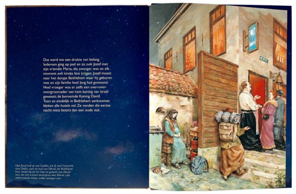 Marius van Dokkum kerstboek de beste wensen uit Bethlehem bladzijde 3