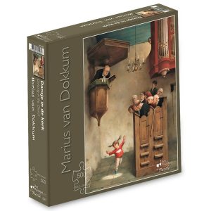 Marius van Dokkum puzzel dansje in de kerk