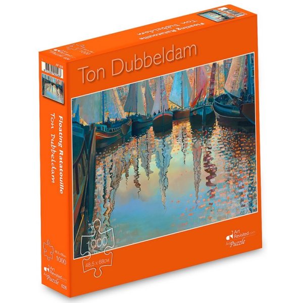 Ton Dubbeldam puzzel drijvende ratatouille