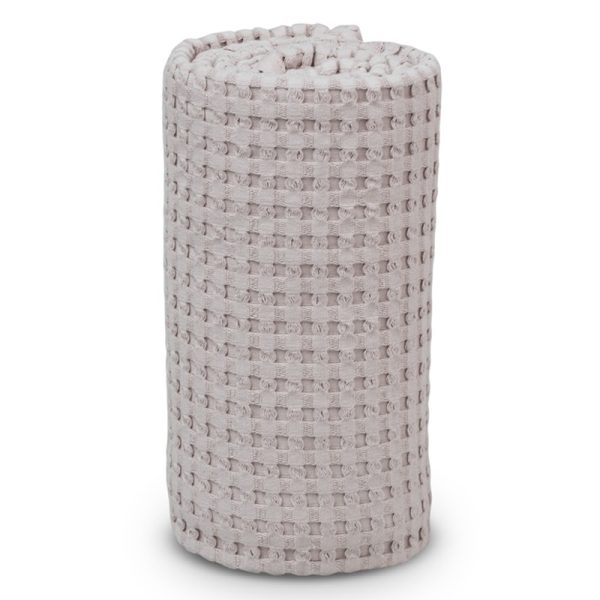 LU-LJ756 Lulujo Waffle blanket sand