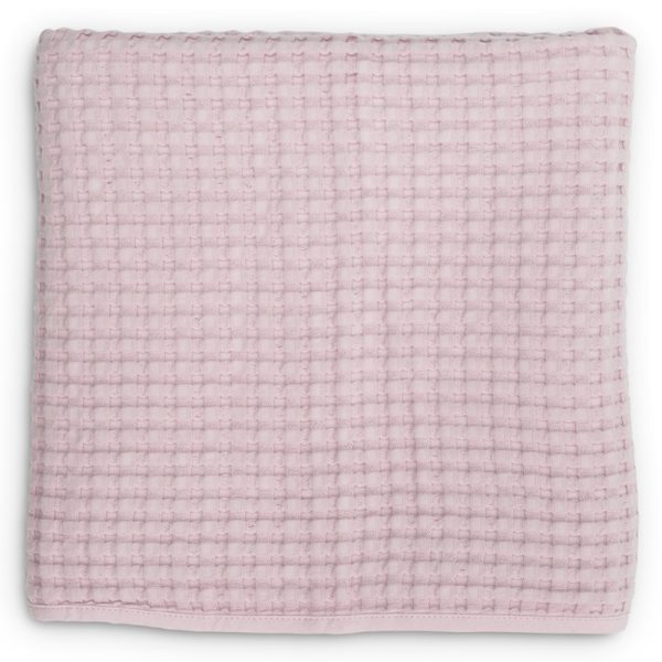 LU-LJ757 Lulujo Waffle blanket ballet slipper opgevouwen