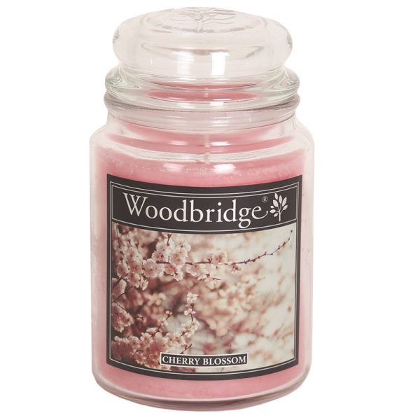 WLJ003 Woodbridge geurkaars cherry blossom