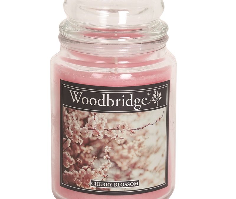 Woodbridge geurkaars cherry blossom