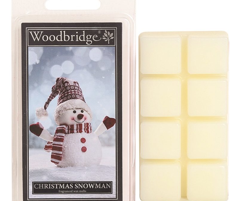 Woodbridge wax melts christmas snowman