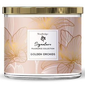 Woodbridge geurkaars golden orchids