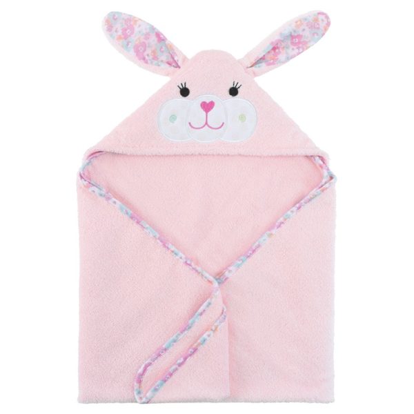 ZO-ZOO-1010 Zoocchini baby badcape Beatrice the Bunny