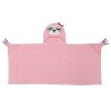 ZO-ZOO-11120 Zoocchini kids badcape Sadie the Sloth voorkant